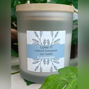Natural soy candle Lavender